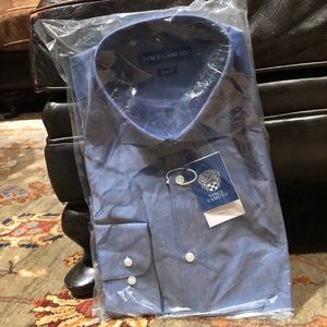 Vince Camuto slim fit chest pocket button down